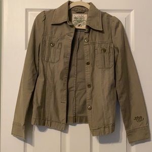 Roxy Surf olive green jacket